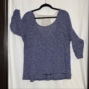 Lace Back Blouse by Wet Seal